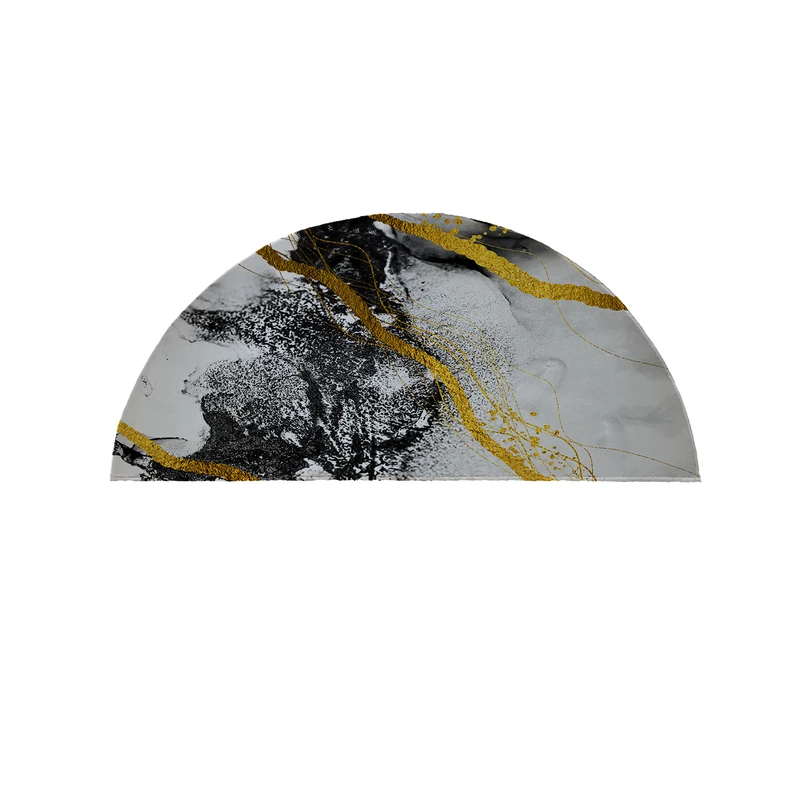 پادری مدل نیم دایره طرح سنگ کد 8626 سایز 90×45 سانتی متر