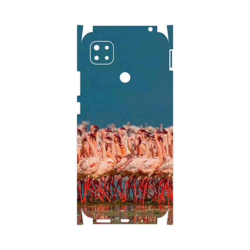 برچسب پوششی ماهوت مدل Flamingo-FullSkin مناسب برای گوشی موبایل شیائومی Redmi 9 Activ