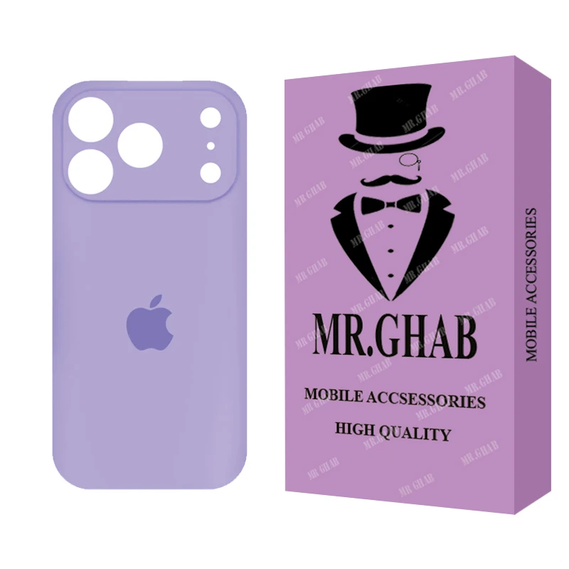 کاور مستر قاب مدل سیلیکونی مناسب برای گوشی موبایل اپل iPhone 17 Pro