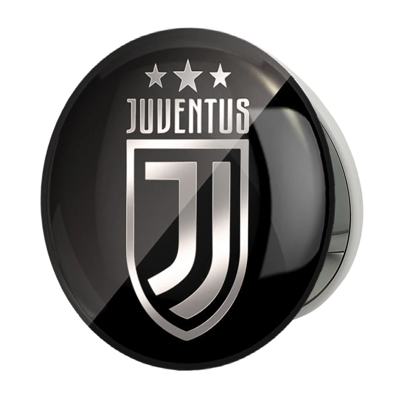 آینه جیبی خندالو طرح باشگاه یوونتوس مدل تاشو کد 26838 