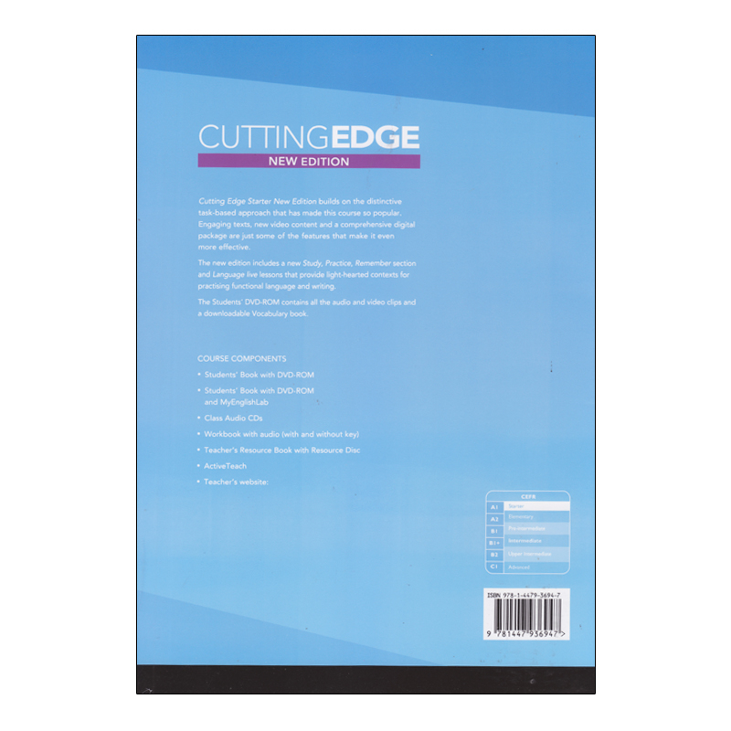 کتاب Cutting Edge New Edition Starter اثر جمع از نویسندگان انتشارات الوندپویان