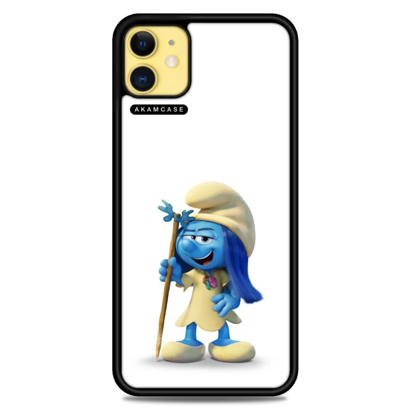 کاور آکام مدل AMC-WA11-SMURFS-21 مناسب برای گوشی موبایل اپل iPhone 11