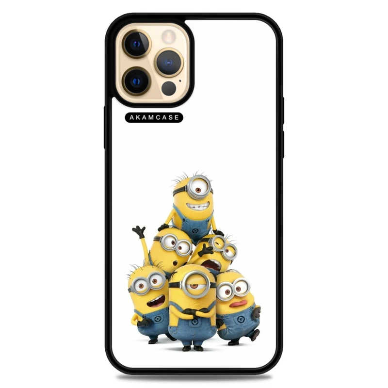 کاور آکام مدل AMC-WA12PRO-MINIONS3 مناسب برای گوشی موبایل اپل iPhone 12 Pro
