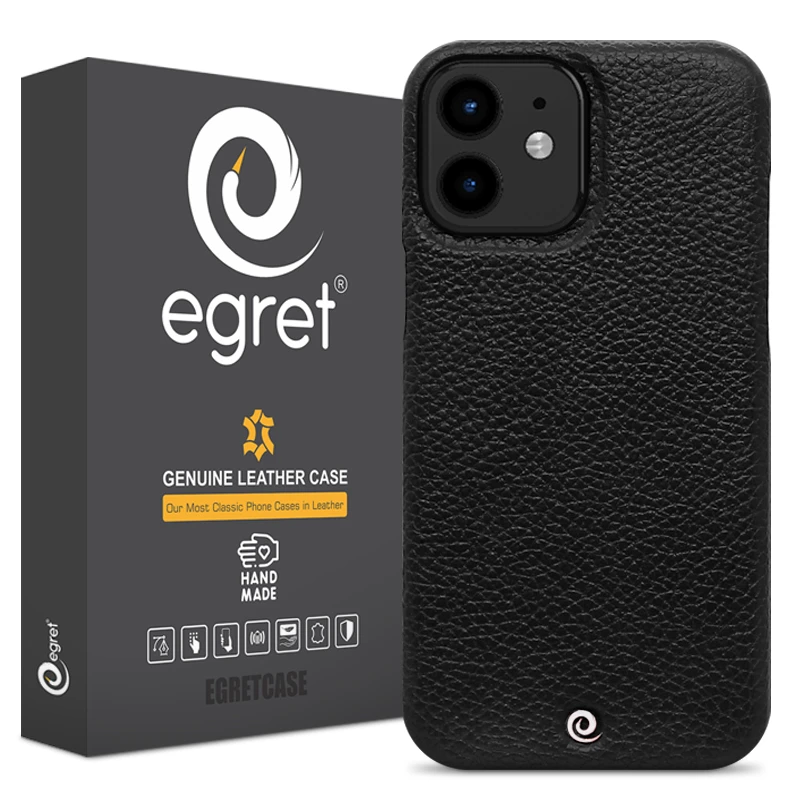 کاور اگرت مدل Floater چرمی مناسب برای گوشی موبایل اپل iPhone 12 Mini