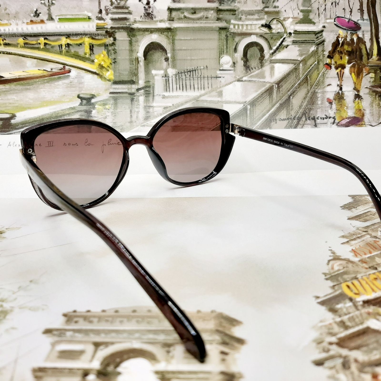 عینک آفتابی زنانه جیمی چو مدل P3673brdbr -  - 5