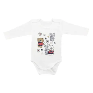 بادی آستین بلند نوزادی مدل findik 03