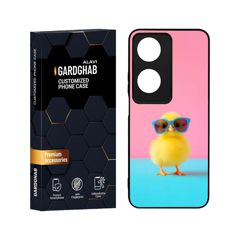 کاور گارد قاب علوی مدل دور ژله ای فانتزی مناسب برای گوشی موبایل آنر X7B 4G