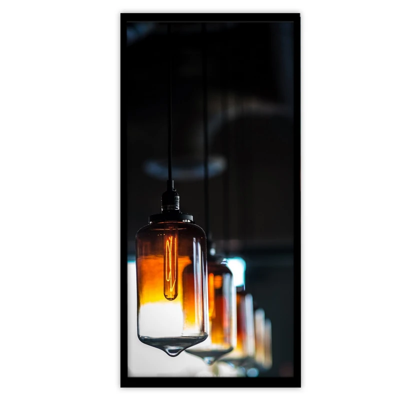 تابلو بکلیت طرح لوستر و لامپ مدل B-S3739