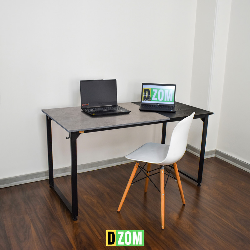 میز کامپیوتر دیزم مدل مونتاژی TLD_asm_120×60_Di سایز 120×60 سانتی متر