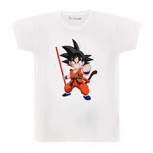 تی شرت بچگانه پرمانه طرح انیمه دراگون بال کد pmt.3789