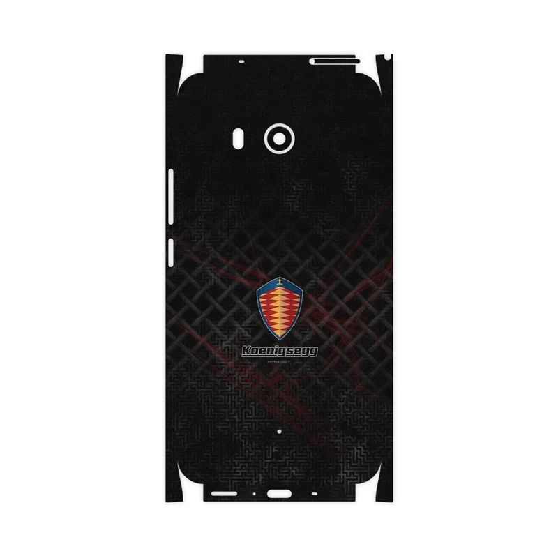 برچسب پوششی ماهوت مدل Koenigsegg Automotive AB-FullSkin مناسب برای گوشی موبایل اچ تی سی U11