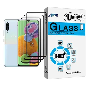 AFS Unique Glass MIX003 Screen Protector For Samsung Galaxy A90 5G Pack Of 3