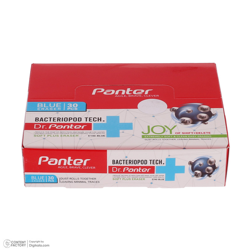 پاک کن پنتر مدل E140-Soft Plus بسته 30 عددی