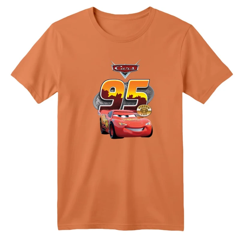 تی شرت آستین کوتاه بچگانه مدل ماشین ها کد ۵