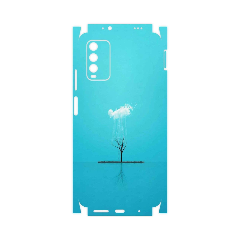 برچسب پوششی ماهوت مدل Minimal Tree-FullSkin مناسب برای گوشی موبایل شیائومی Redmi Note 9 4G