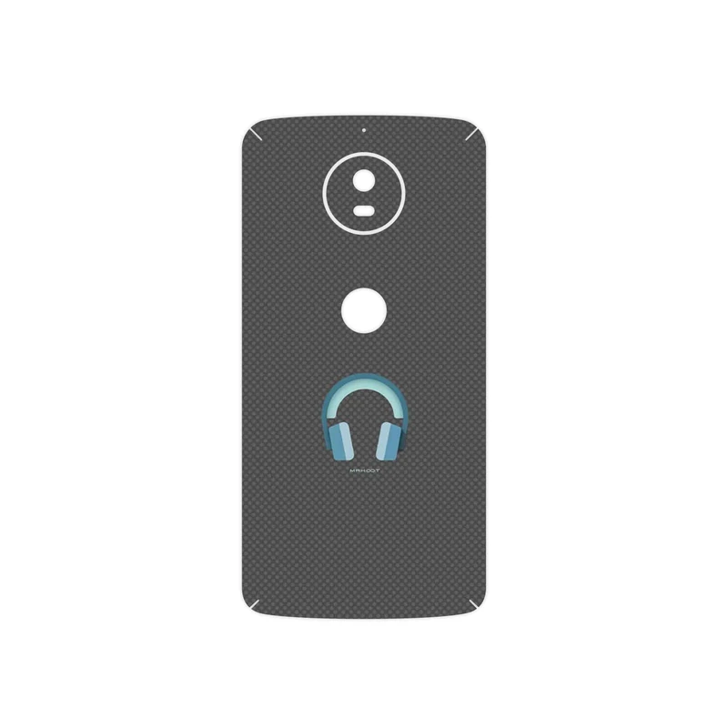برچسب پوششی ماهوت مدل Minimal Headphone Icon مناسب برای گوشی موبایل موتورولا Moto G5S