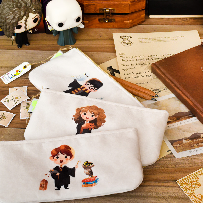 جامدادی طوطی دیزاین مدل هری پاتر Milky-HP00 مجموعه 3 عددی