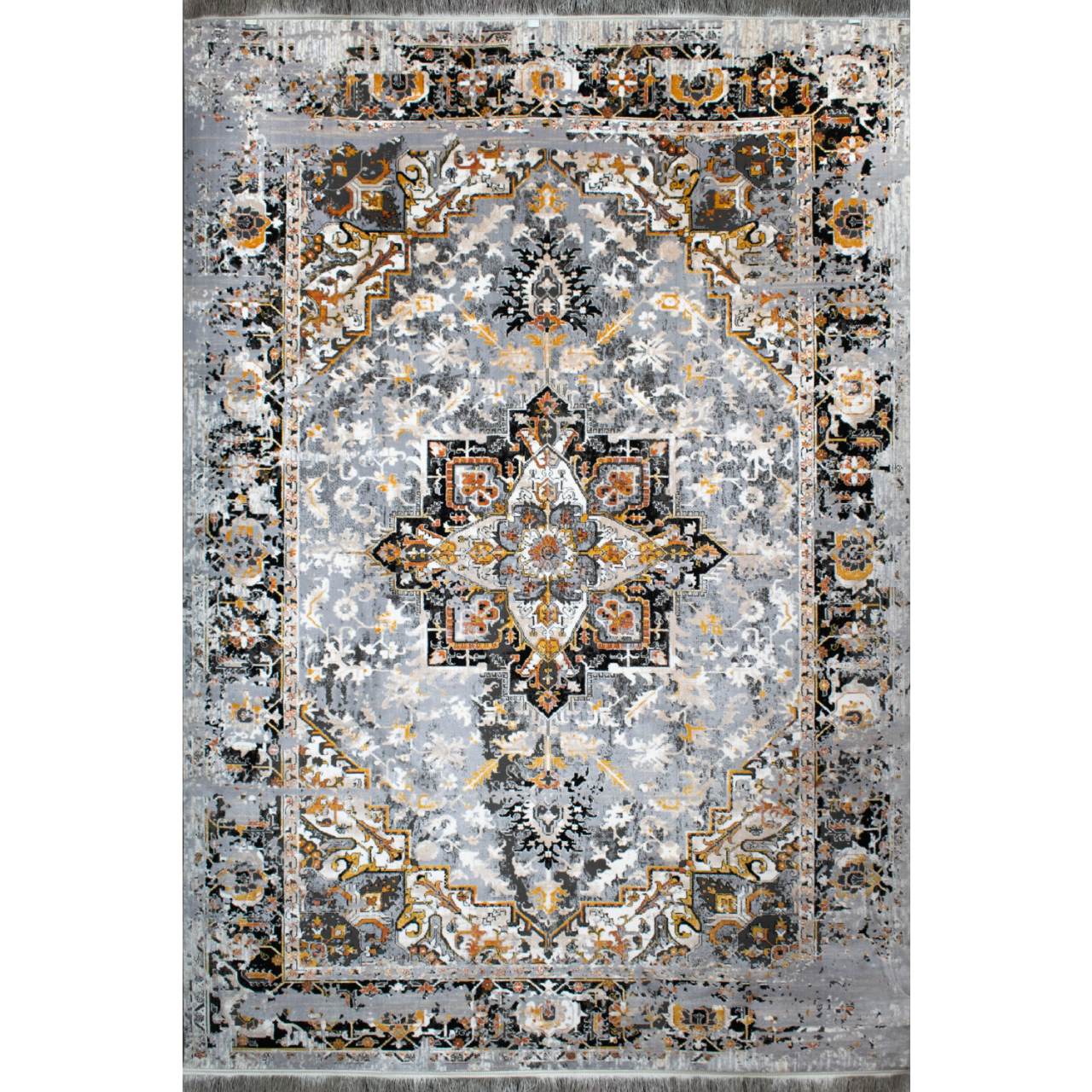 فرش ماشینی افرند طرح پتینه کد 6602