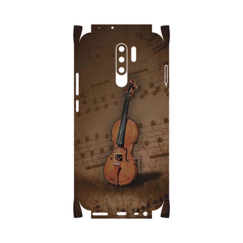 برچسب پوششی ماهوت مدل Violin-Instrument-FullSkin مناسب برای گوشی موبایل شیائومی Redmi 9