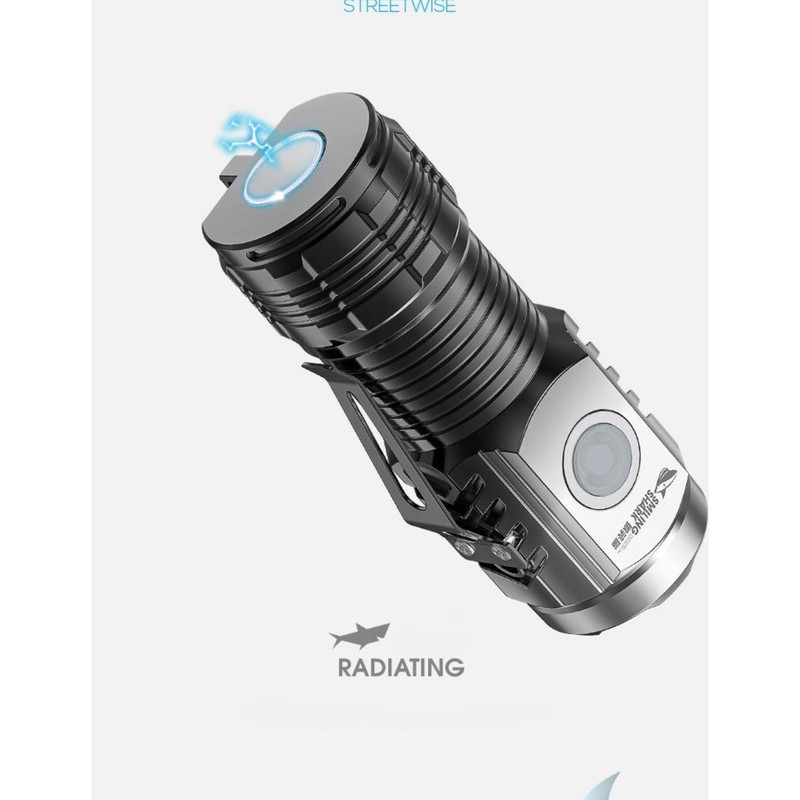 چراغ قوه دستی اسمایلینگ شارک مدل SD-mini