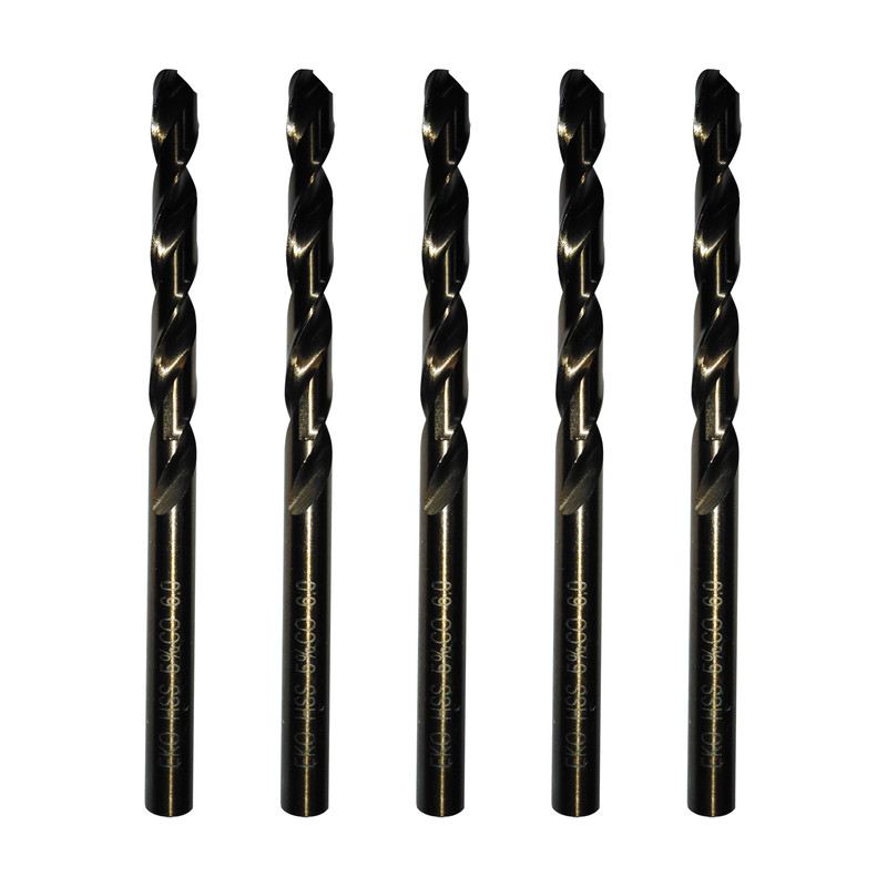 مجموعه 5 عددی مته کبالت اکو مدل Gh-5 سایز 5 میلی متر مجموعه 5 عددی مته کبالت اکو مدل Gh-5 سایز 5 میلی متر