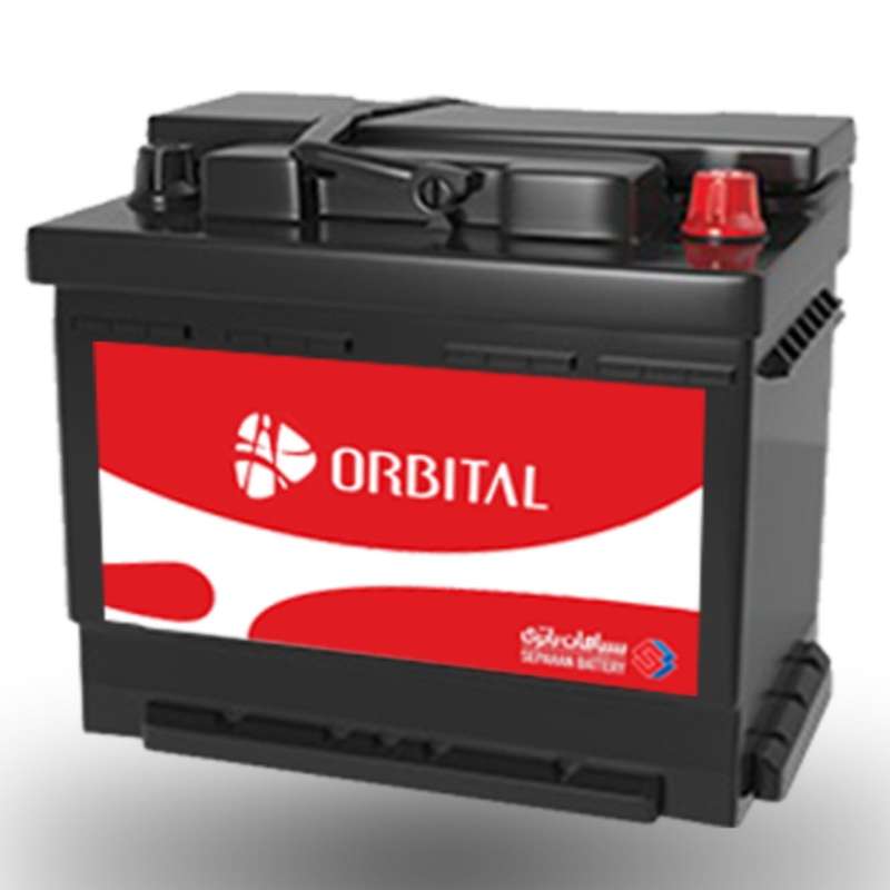 باتری اتمی خودرو سپاهان باطری مدل اوربیتال 74آمپر