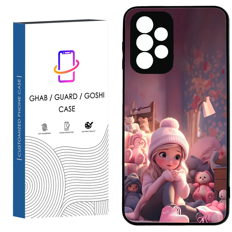 کاور قاب گارد گوشی طرح دخترانه کد 64- TPU مناسب برای گوشی موبایل سامسونگ Galaxy A53