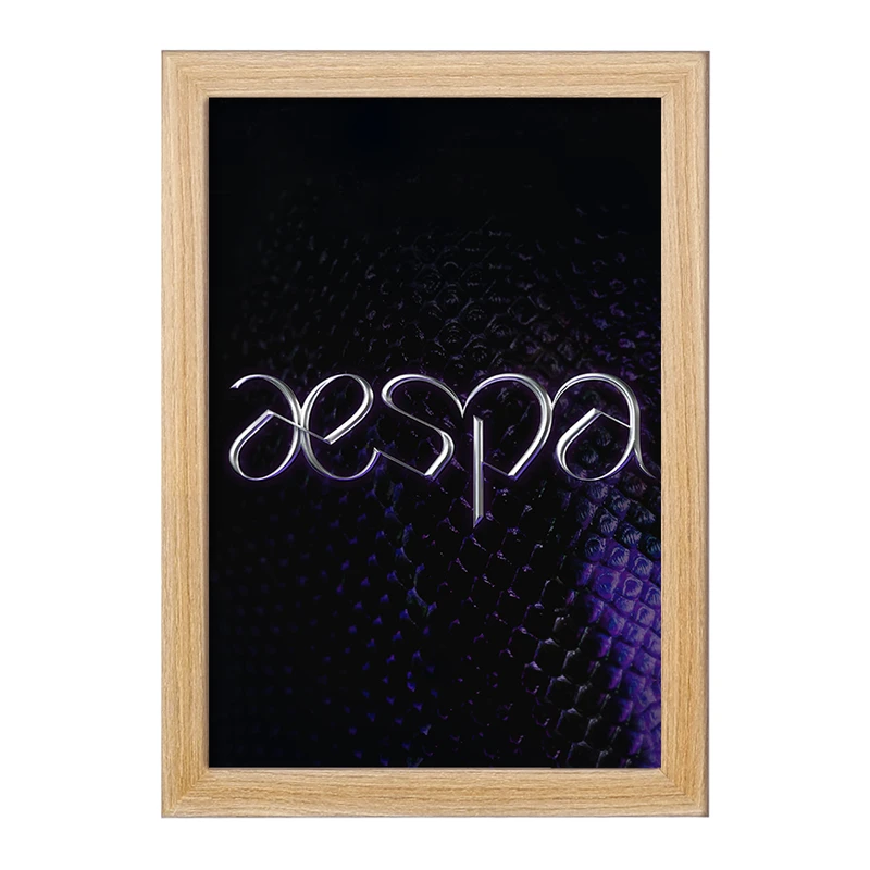 تابلو خندالو مدل گروه آسپا Aespa  کد 12473