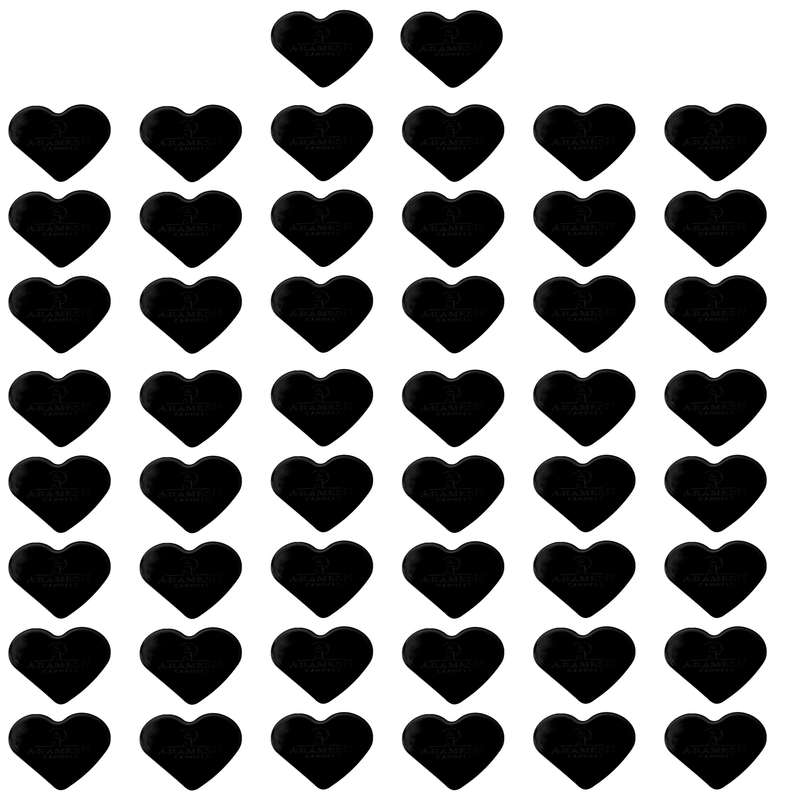 شمع وارمر آرامش مدل قلبی مجموعه 50 عددی