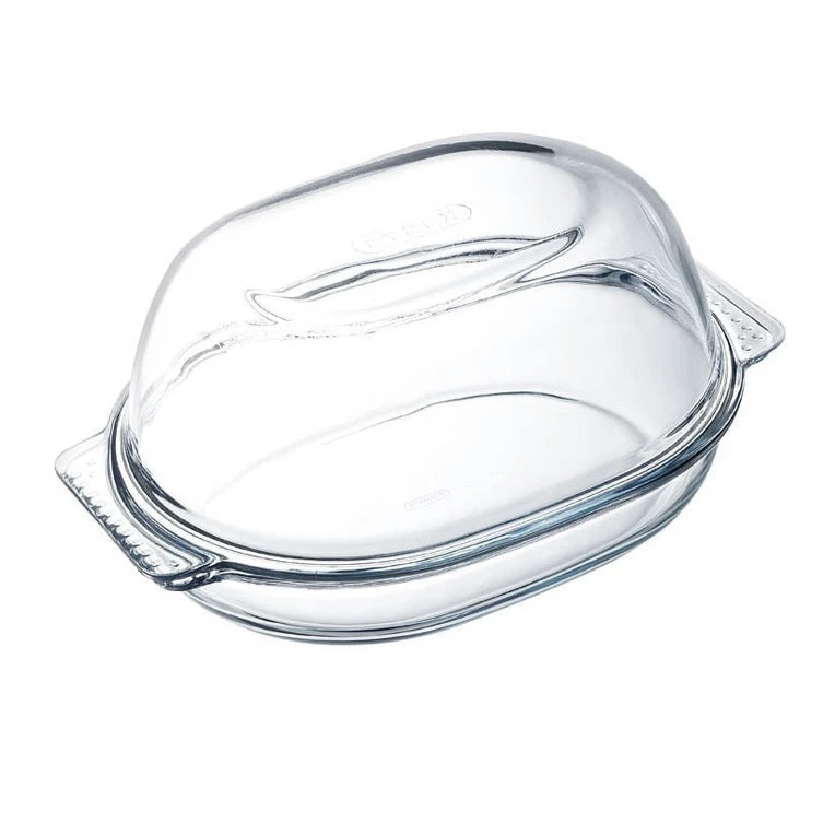 ظرف پخت پیرکس مدل مرغ خوری چند منظوره