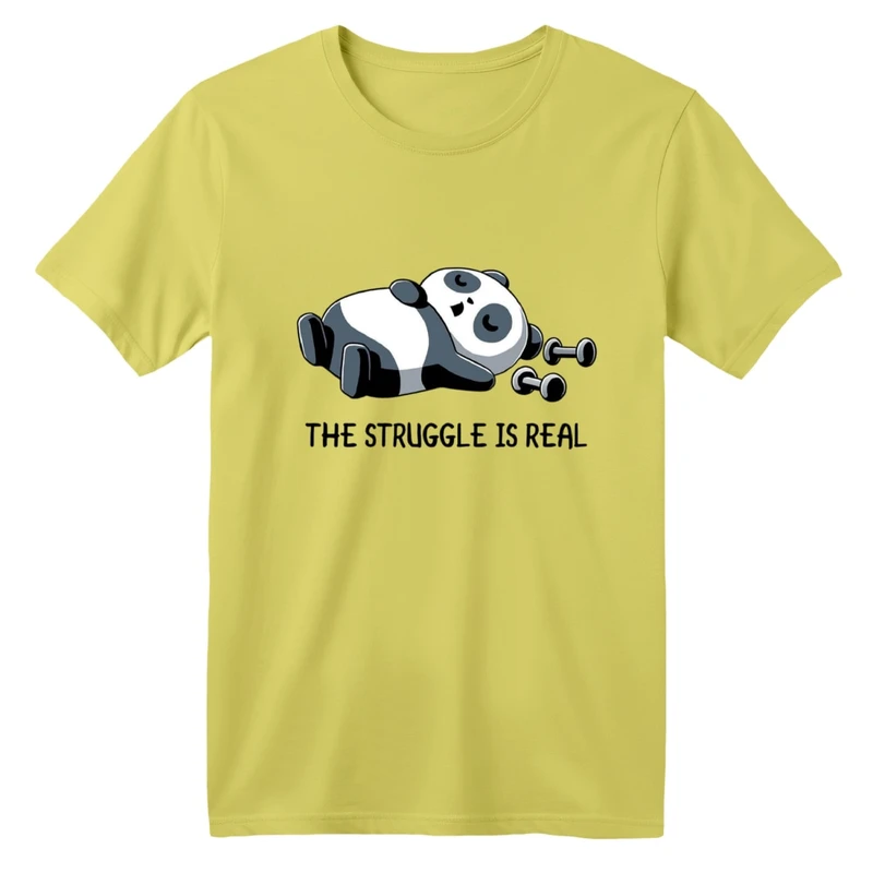 تی شرت آستین کوتاه بچگانه مدل پاندا ورزشی