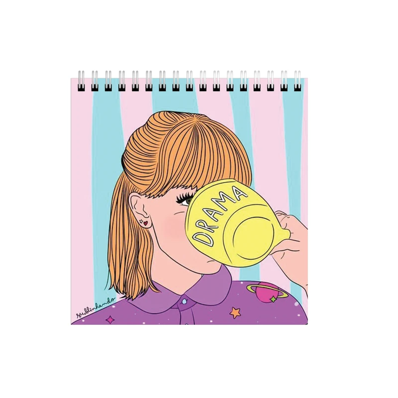 دفتر طرح دختر فانتزی کد 8067368