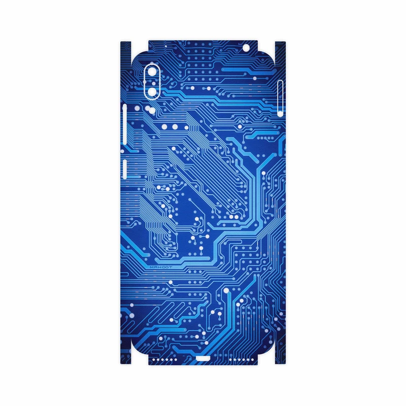 برچسب پوششی ماهوت مدل Blue Printed Circuit Board-FullSkin مناسب برای گوشی موبایل هوآوی Y7 Pro 2019