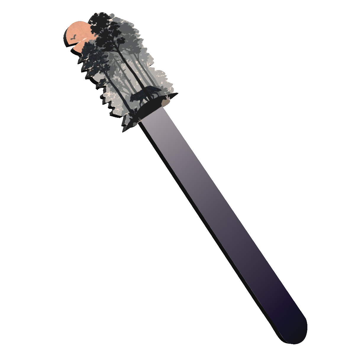 نشانگر کتاب طرح جنگل کد btr22