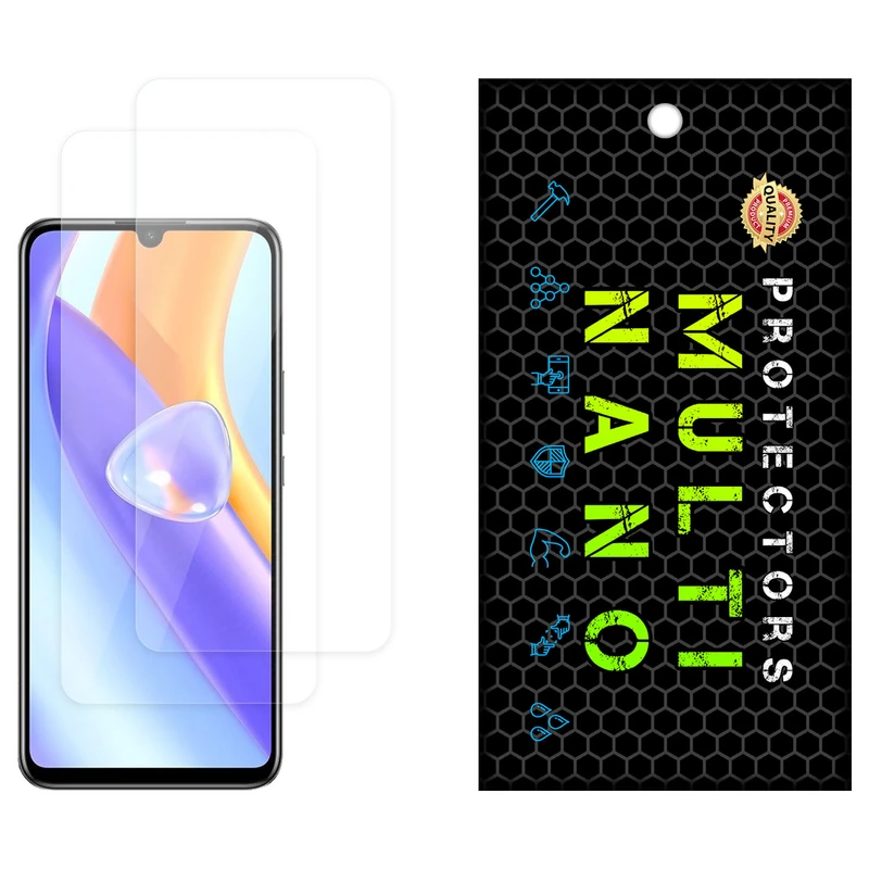 محافظ صفحه نمایش شفاف مولتی نانو مدل X-S2N مناسب برای گوشی موبایل هوآوی Nova 8 SE 4G بسته دو عددی