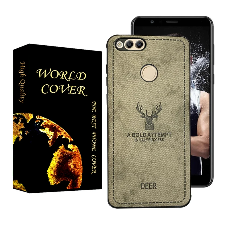 کاور دنیای قاب مدل گوزنی کد Deer مناسب برای گوشی موبایل هوآوی آنر 7X