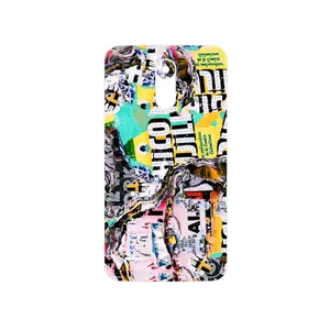 MAHOOT Collage of Teared Paper Cover Sticker for LG Stylus 3