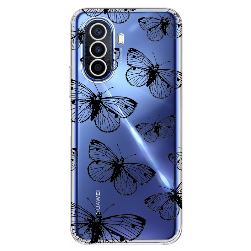 کاور مگافون طرح پروانه مدل C54-B مناسب برای گوشی موبایل هوآوی Nova Y70 / Y71