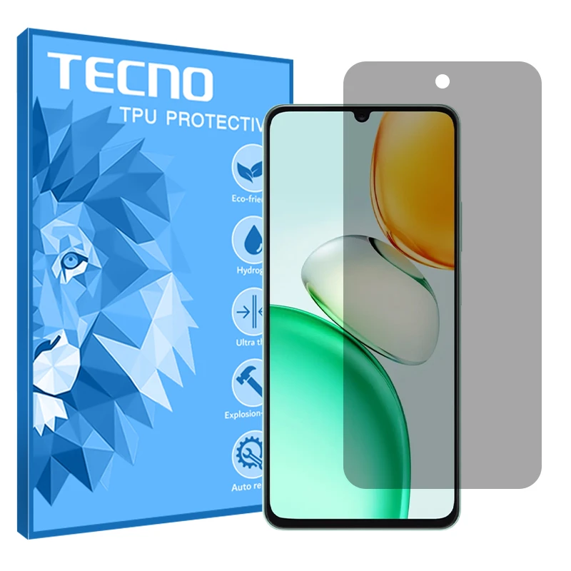 محافظ صفحه نمایش حریم شخصی تکنو مدل Resistant مناسب برای گوشی موبایل آنر Play 10