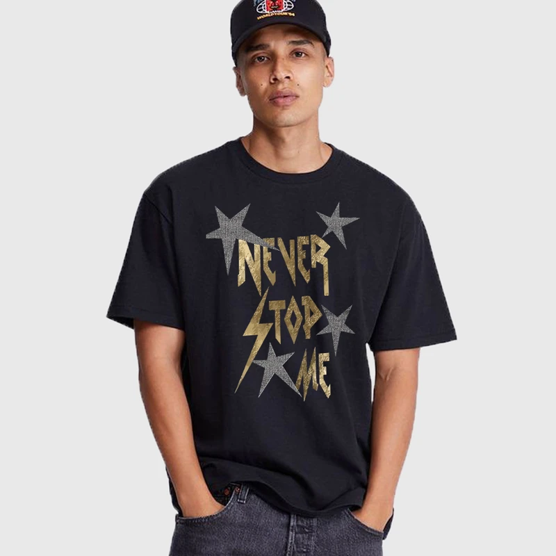 تی شرت آستین کوتاه مردانه مدل سوپر استار Z566