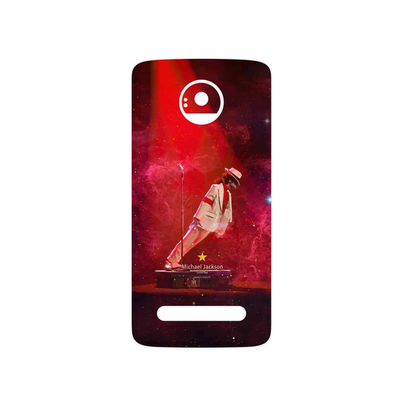 برچسب پوششی ماهوت مدل Michael Jackson مناسب برای گوشی موبایل موتورولا Moto Z2 Play