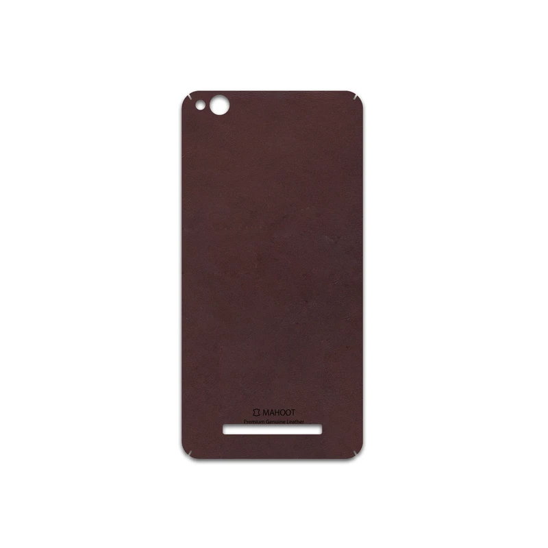 برچسب پوششی ماهوت مدل Matte-Dark-Brown-Leather مناسب برای گوشی موبایل شیائومی Redmi 4A