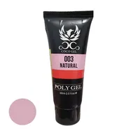 پلی ژل کاشت ناخن کوکو مدل 003 حجم 60 میلی لیتر رنگ بنفش