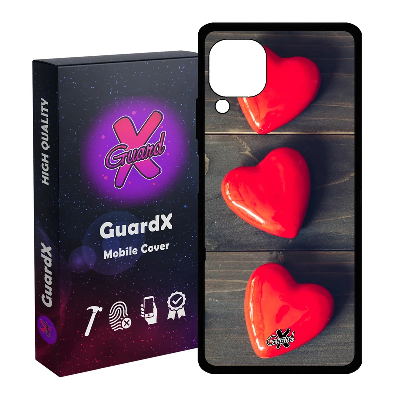 کاور گارد ایکس طرح Love مدل Glass10181 مناسب برای گوشی موبایل هوآوی Nova 7i / Nova 6 SE / P40 Lite