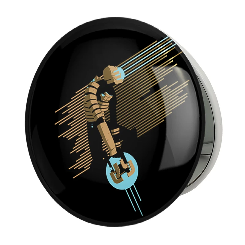 آینه جیبی خندالو طرح بازی دد اسپیس (Dead Space) مدل تاشو کد 34993