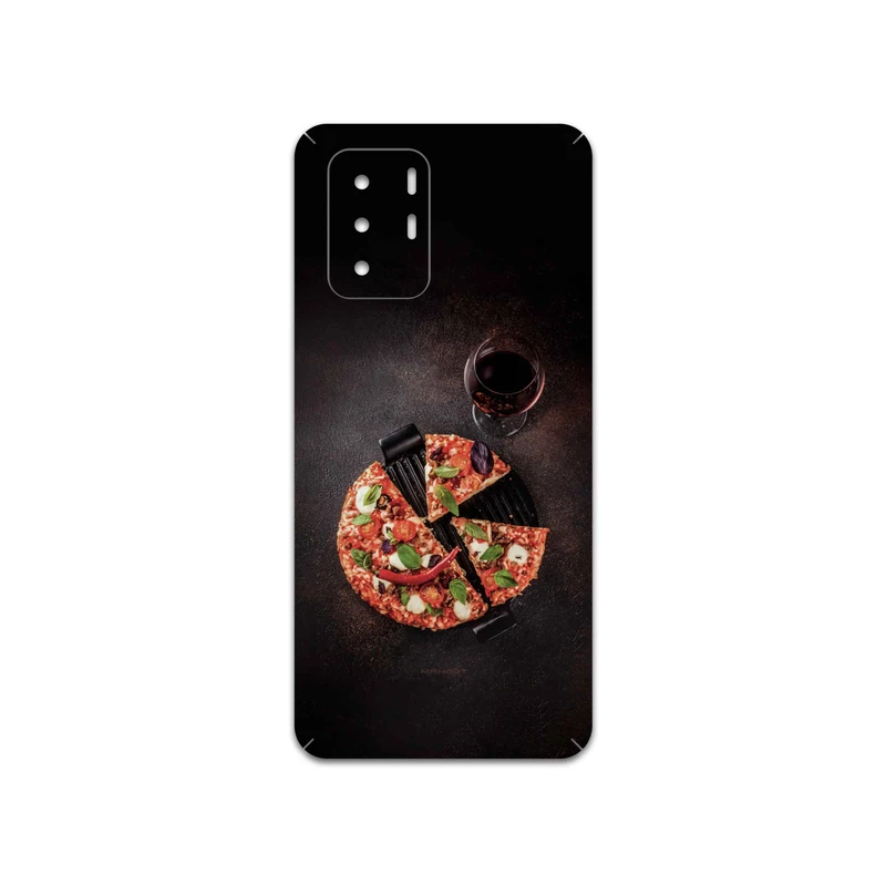 برچسب پوششی ماهوت مدل Pizza مناسب برای گوشی موبایل شیائومی Redmi Note 10 Pro