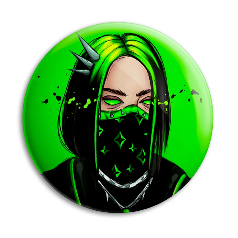  پیکسل پرمانه طرح Billie Eilish کد pm.8392