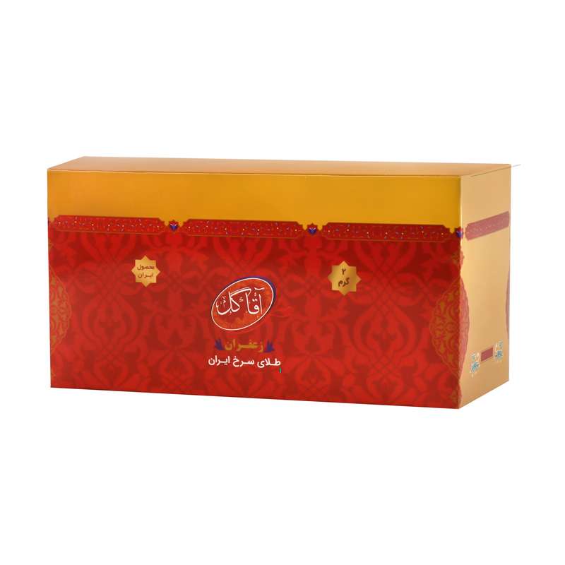 زعفران سرگل آقاگل - 2 گرم بسته 24 عددی 