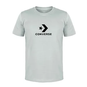 تی شرت آستین کوتاه مردانه مدل Converse کد M36 رنگ طوسی