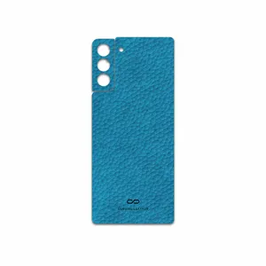 MAHOOT Blue-Leather Cover Sticker for Samsung Galaxy S21 Plus 5G